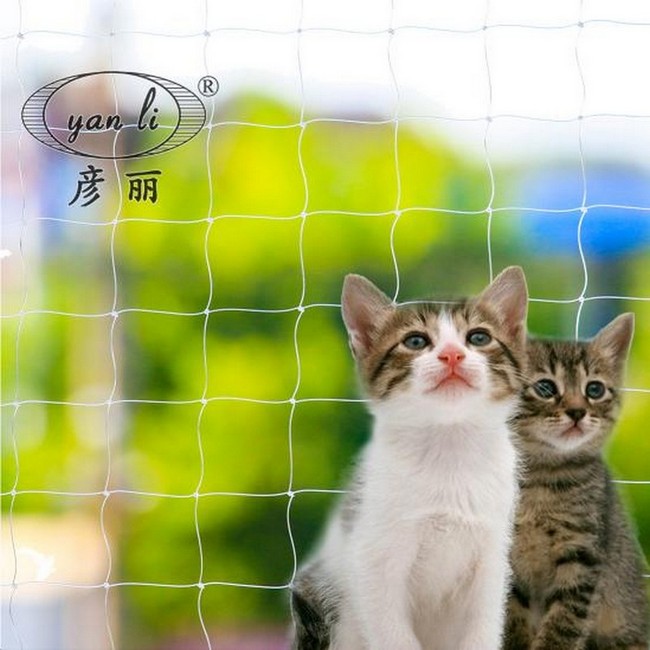 m 4m×3m cat grid nylon cat net balcony cat protection net cat safety net to secure balcony, patio, windows and doors 7a
