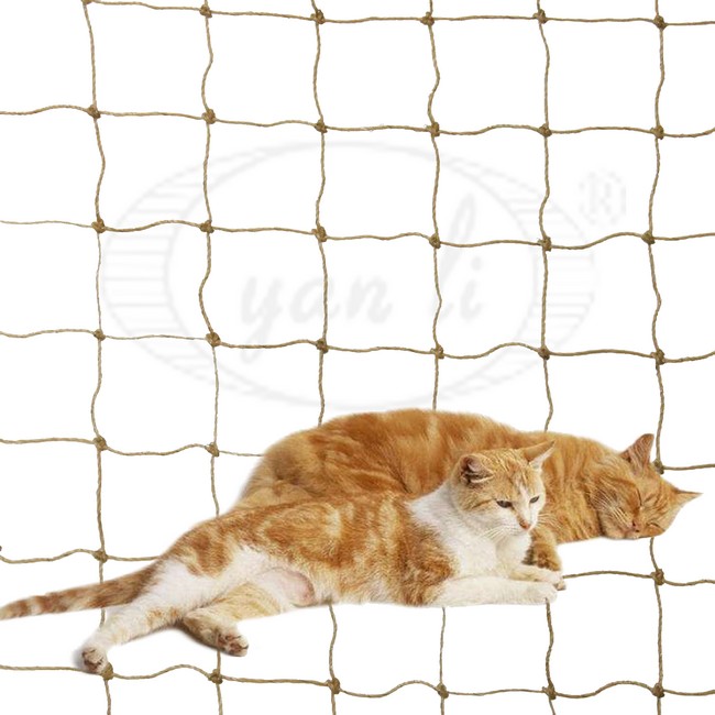 10m×4m stone cat safety net extreme tear proof and bite resistant 30mm mesh size 8