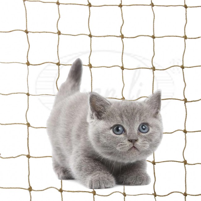 2m×1.5m stone cat netting extreme tear proof and bite resistant 30mm mesh size 7