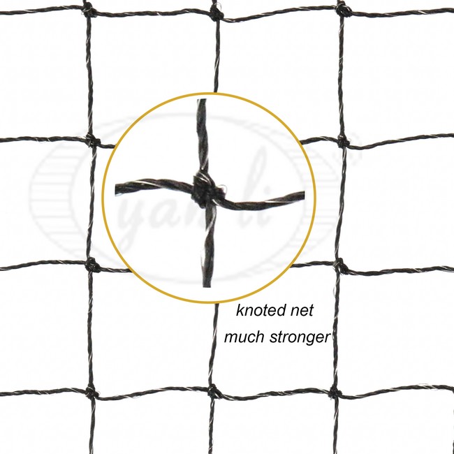 4m×3m cat protection net extreme tear proof and bite resistant 30mm mesh size 6a