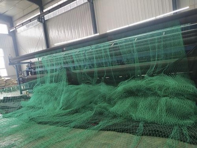 china high quality pe/hdpe+uv material green blue fishing net 8a
