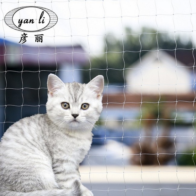 s 3m×2m transparent cat net for balcony and window nylon cat safety net outdoor cat protection net 8a